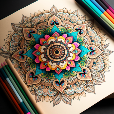 Mandala multicolor